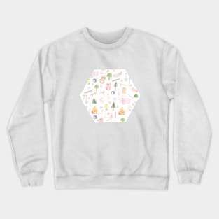 Camping in the Forest Crewneck Sweatshirt